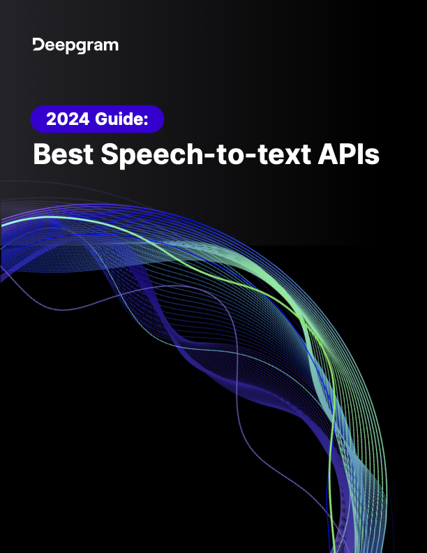 2024 Best STT APIs Cover